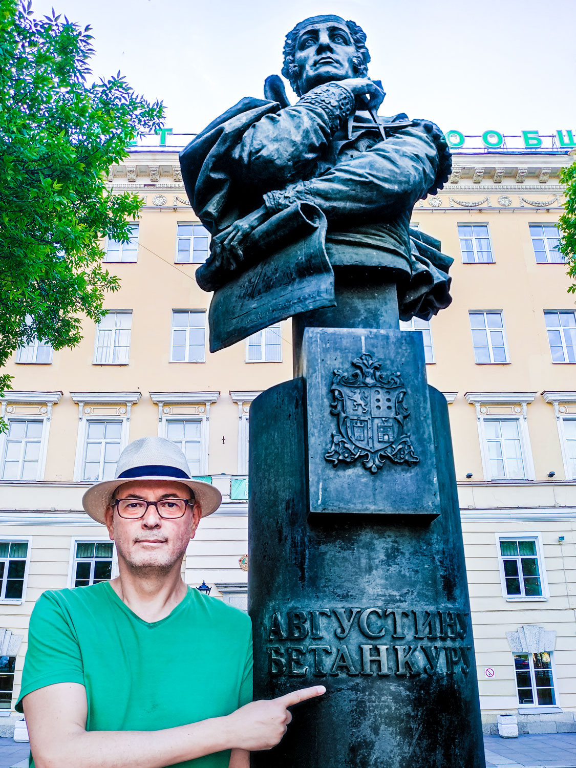 Agustín de Betancourt, in Sankt Petersburg, spanischer Ingenieur, der für einen Großteil der Entwicklung Russlands verantwortlich war